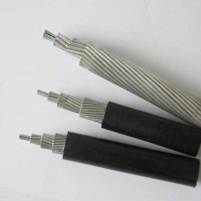 Cabo de feixe de antena de baixa tensão concêntrico trançado de alumínio Lv Abc 6 Awg