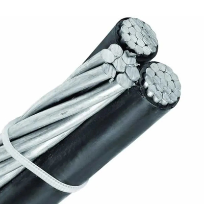 0.6/1kV Duplex Triplex Aluminium Conductor ABC Cable XLPE LDPE PVC Isolamento Overhead Alumínio Preensamblado