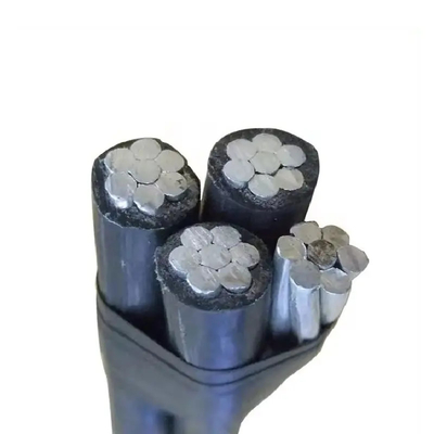 Cable de condução de alumínio LV ABC XLPE PE LDPE PVC isolado duplex duplex triplex quadruplex
