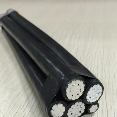 0.6/1kV Duplex Triplex Aluminium Conductor ABC Cable XLPE LDPE PVC Isolamento Overhead Alumínio Preensamblado