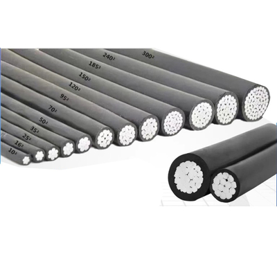 OEM Cabos de condução de alumínio abc fios elétricos cabos de alimentação 4 núcleo 35mm 50mm 70mm 95mm 120mm 185mm 240mm ACSR resistente à corrosão