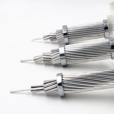 Resistente à corrosão ACAR fio condutor 19 fios ACSR Compativel acabamento de prata