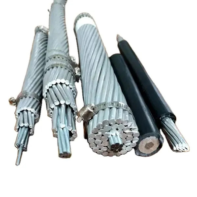 ACSR Alumínio Condutor Aço Reforçado Cable Anti-corrosião Alta resistência à intemperismo Para linhas aéreas de energia