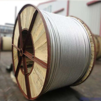 ACSR Alumínio Condutor Aço Reforçado Cable Anti-corrosião Alta resistência à intemperismo Para linhas aéreas de energia