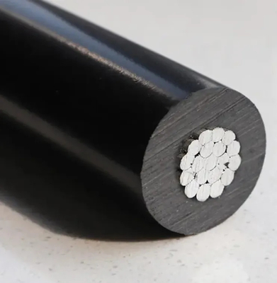 Conductor de cabo ABC resistente a UV com fio de mensageiro XLPE Material de isolamento para eletrificação rural