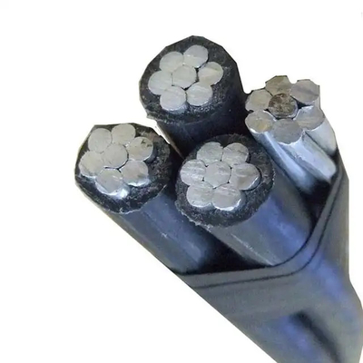 1KV cabo ABC de baixa tensão aéreos em conjunto PVC/PE/XLPE cabo de ar isolado