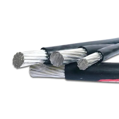 0.6/1kv Potência Alumínio Condutor Aerial Overhead Cable XLPE isolado Duplex/Triplex/Quadruplex