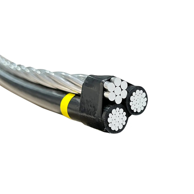 Baixa Tensão 0,6/1kv XLPE/PVC Isolado Aerial Bundle Especificação Multi-Core Wire Overhead ABC Cable