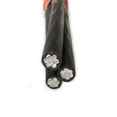 Perdas de potência mais baixas Cable de fio aéreo isolado auto-sustentável Cable de energia aérea
