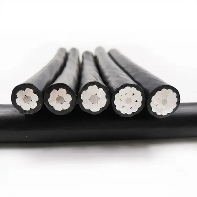 Conductor agrupado 0,6/ 1kv XLPE Isolar Cable Overhead Alumínio personalizado IEC