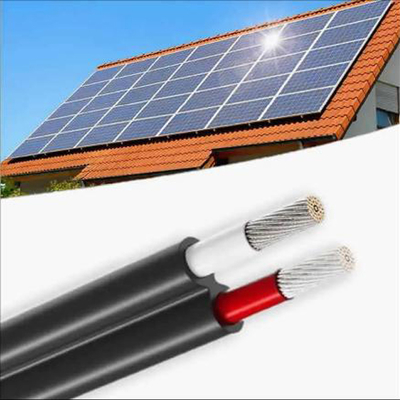 Cabo fotovoltaico XLPE 4mm2 a 16mm2, condutor de cobre, para estações solares