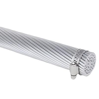 Cabos de energia de liga de alumínio e condutor de alumínio para construção, material de isolamento nu