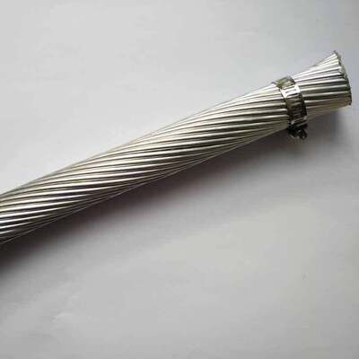 Fornecedor de fios e cabos aéreos descartáveis reforçados com aço condutor de liga de alumínio (AAC-SR)