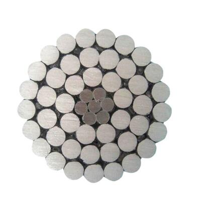 10kV Voltagem Média Isolado Condutor de liga de alumínio nu Elétrico ACSR Cable Condutor de alumínio Aço reforçado Cable