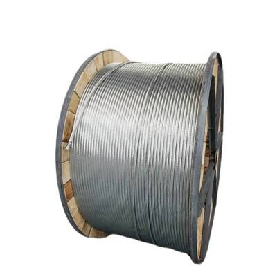 Conductor de liga de alumínio aéreos Conductor de alumínio de aço reforçado Conductor AACSR para aplicações industriais pesadas