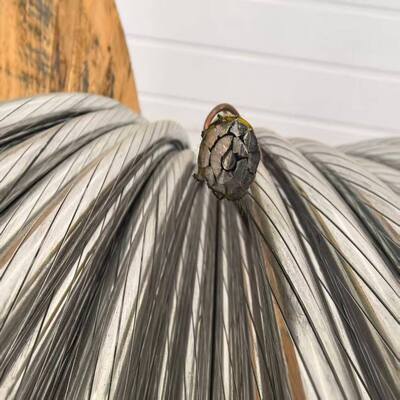 Conductor de liga de alumínio aéreos Conductor de alumínio de aço reforçado Conductor AACSR para aplicações industriais pesadas