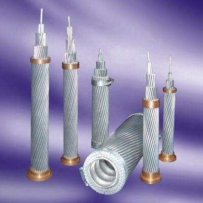 AACSR Condutor (Alumínio Ligação Condutor Aço Reforçado) Ligação Overhead Condutor Desnudo Condutor personalizado para regiões montanhosas acidentadas