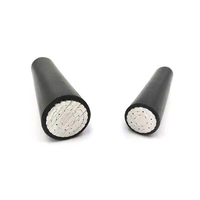 ACAR Aerial Bundle Cable ACSR AAC AAAC Condutor de alumínio de núcleo único XLPE & PVC Cabos eletromagnéticos isolados