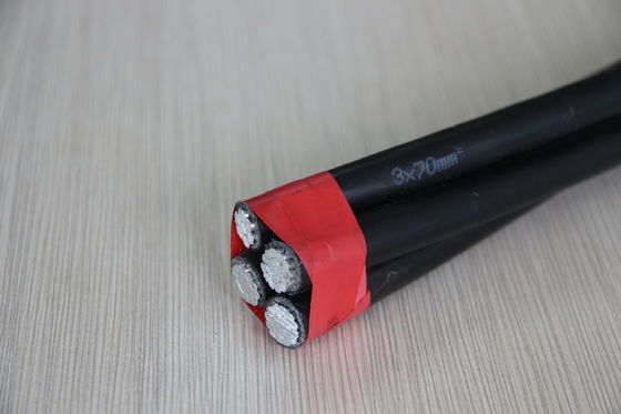 XLPE Quadruplex isolou o apoio de alumínio de Cable Service Drop do condutor/ACSR