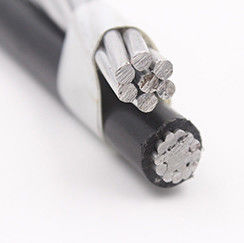 As linhas elétricas 0.6/1kv em cima isolaram o maestro de alumínio Aerial Bundle Cable do cabo