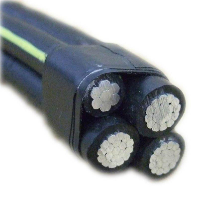 AAC ACSR Cabo Aéreo Agrupado Cabo ABC XLPE / PVC Isolado