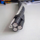 Maestro de alumínio Xlpe Insulated Cable 1*6awg+6awg do fio frente e verso do fio de gota do cabo