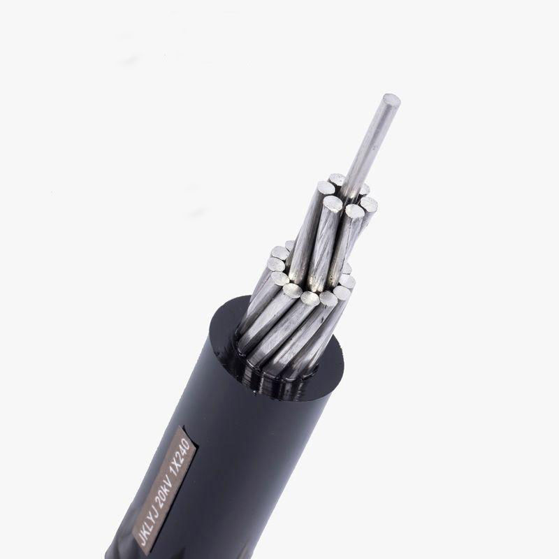 Cabo de energia elétrica com revestimento de PVC 1KV Aéreo XLPE Isolado Alumínio Unipolar Para Cabo Aéreo de Baixa Tensão JKLGYJ