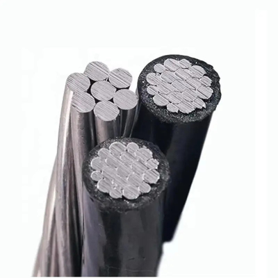 Cable de condução de alumínio LV ABC XLPE PE LDPE PVC isolado duplex duplex triplex quadruplex
