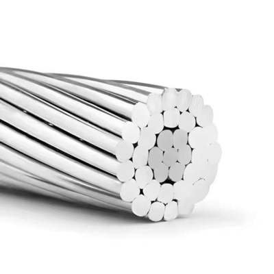 Fábrica de fio de alumínio Multi 1,6mm Fio de alumínio de primeira linha desencapado para linha de transmissão AAC Cabos condutores de alumínio