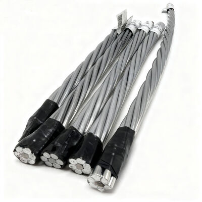 Condutor de Aço Revestido de Alumínio ASTM B549 Quail/AW ACSR – Aço Revestido de Alumínio Reforçado com 133,1 MCM (2/0 AWG) para Linhas Aéreas