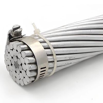 Condutor de Alumínio ACSR AW Alta Tensão 20kV Cabos de Energia 16-800mm2 Material de Isolamento Nu para Aplicação Aérea