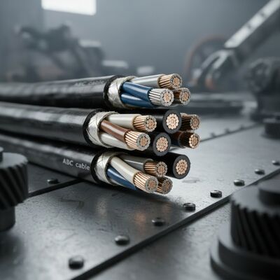 Cable ABC Aerial Bundled Cable de 16 mm2 a 120 mm2 fio elétrico, distribuição aérea de baixa tensão