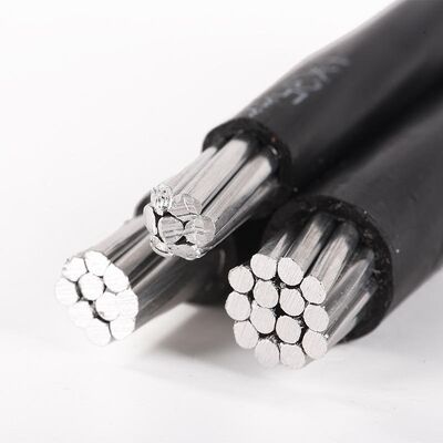 Cabos aéreos ABC de alta qualidade 0,6 / 1Kv Cabos aéreos Cable de alumínio Conductor Cable de energia 35mm 50mm 70mm Factory Direct