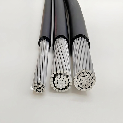 JKLYJ Conductor de alumínio XLPE Jacket de polivinil isolado 1 KV Cable aéreo resistente a intempéries para renovação da rede elétrica rural