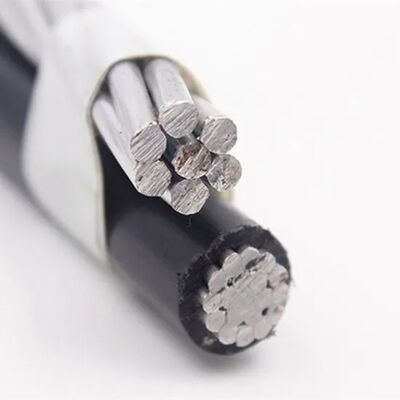 0.6/1kv Condutor de Alumínio Isolado em XLPE Cabos Elétricos Quadruplex Duplex Triplex Serviço Gota Fio Elétrico Cabo ABC