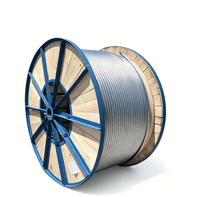 JL/G1A ACSR Condutor aéreo nu Cable reforçado de aço de alumínio para linhas de tensão média de 10 kV